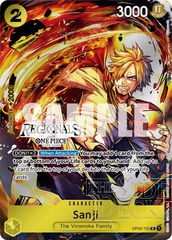 Sanji - OP03-102 - P (Online Regional 2024) (Participant)